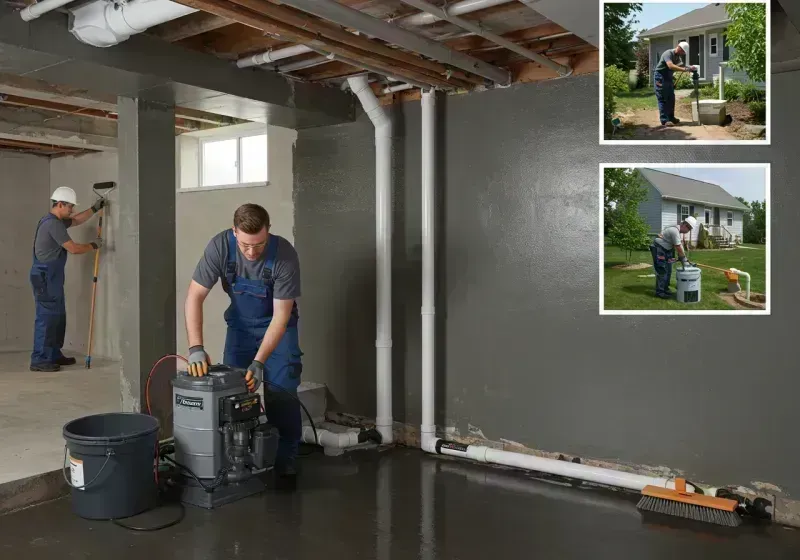 Basement Waterproofing and Flood Prevention process in Adams County, IL